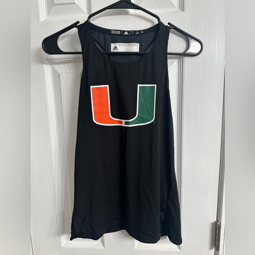 Adidas Black Athletic Tank Top